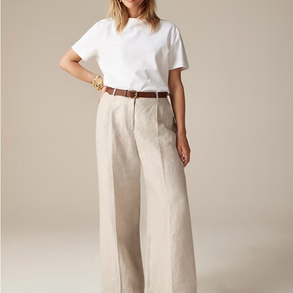 J. Crew Tan Chinos Lightweight Casual Pants - Picture 2 of 5